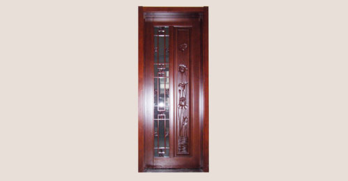 皇桐镇卧室门选红木门中式风格还是白色好