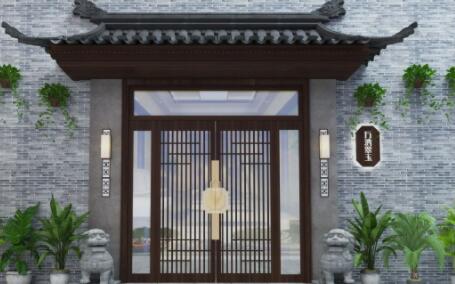 皇桐镇您是否了解不同形式的中式门头设计要点？
