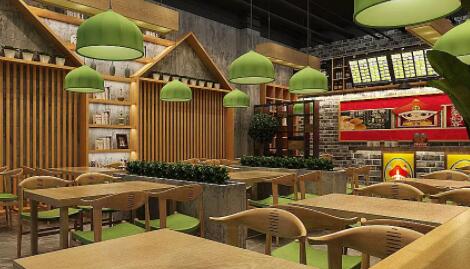 皇桐镇如何设计中式快餐店打造中式风味